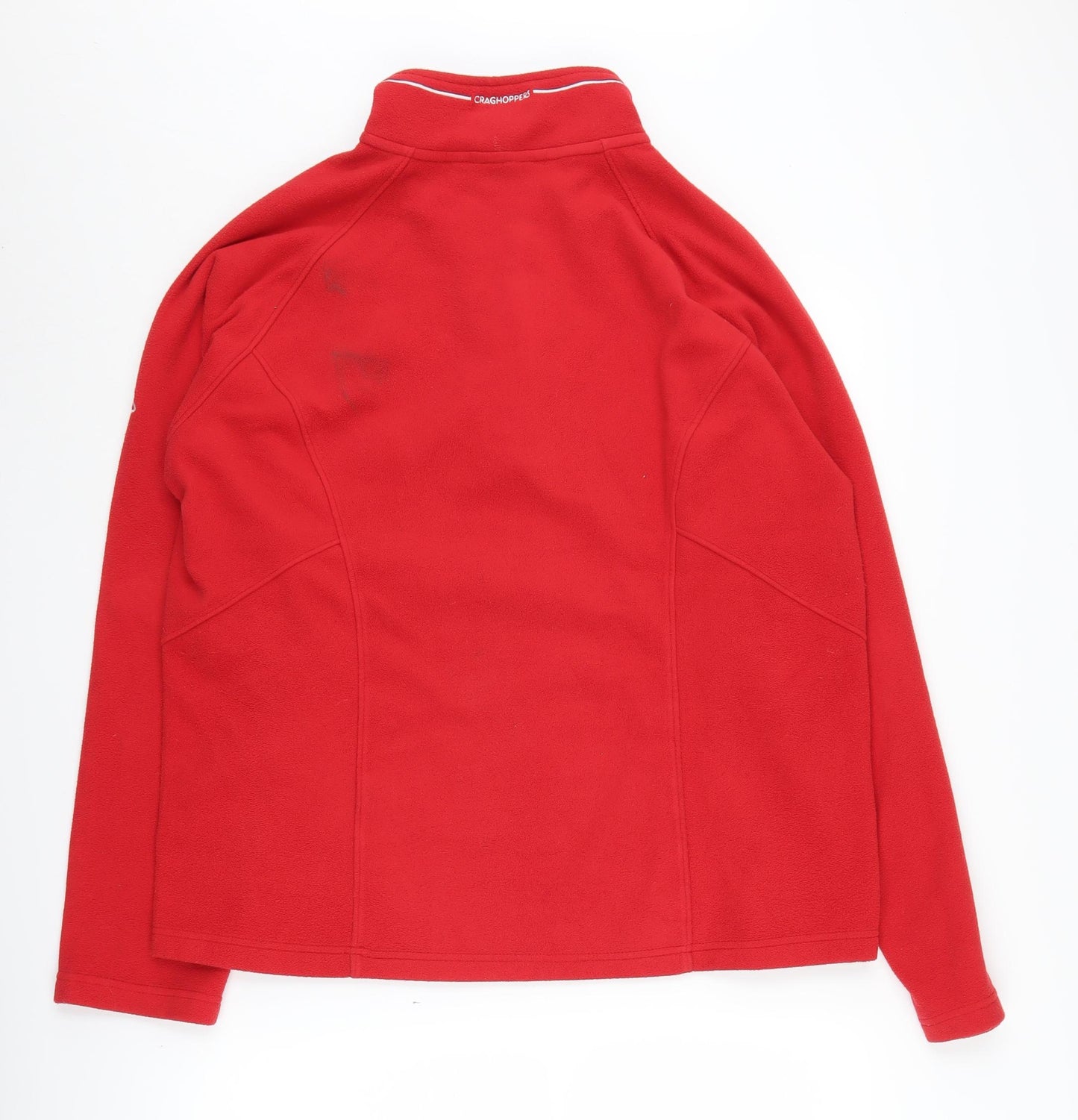 Craghoppers Women's Red 1/2 Zip Fleece Sweatshirt Size 18