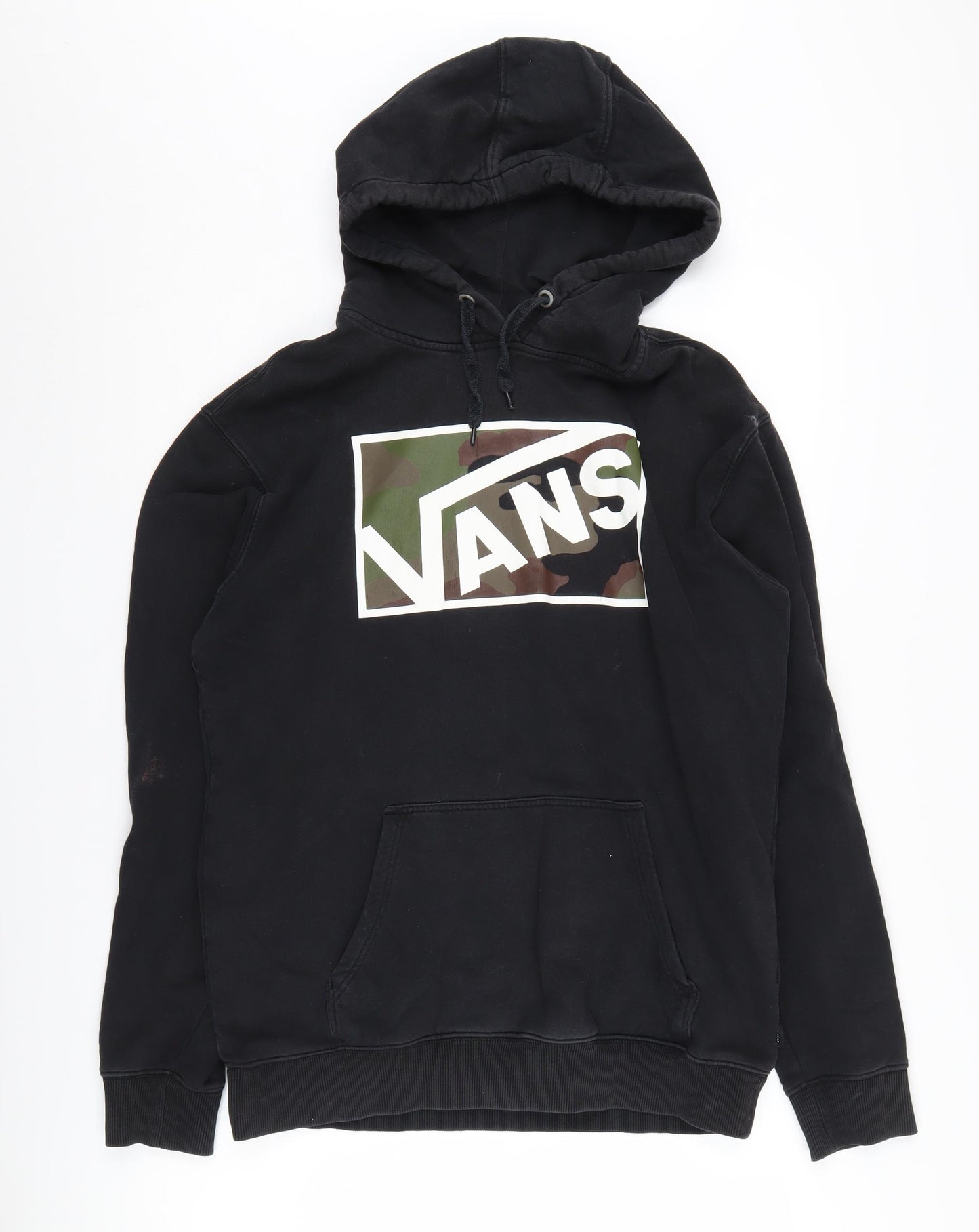 Vans Men's Black Pullover Hoodie - Medium
