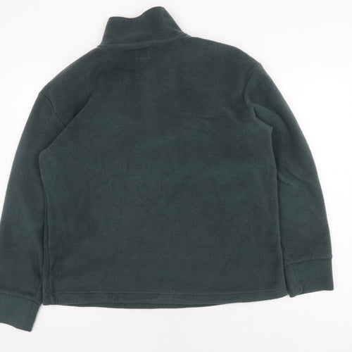 Next Women Green Fleece Pullover Hoodie Size 12