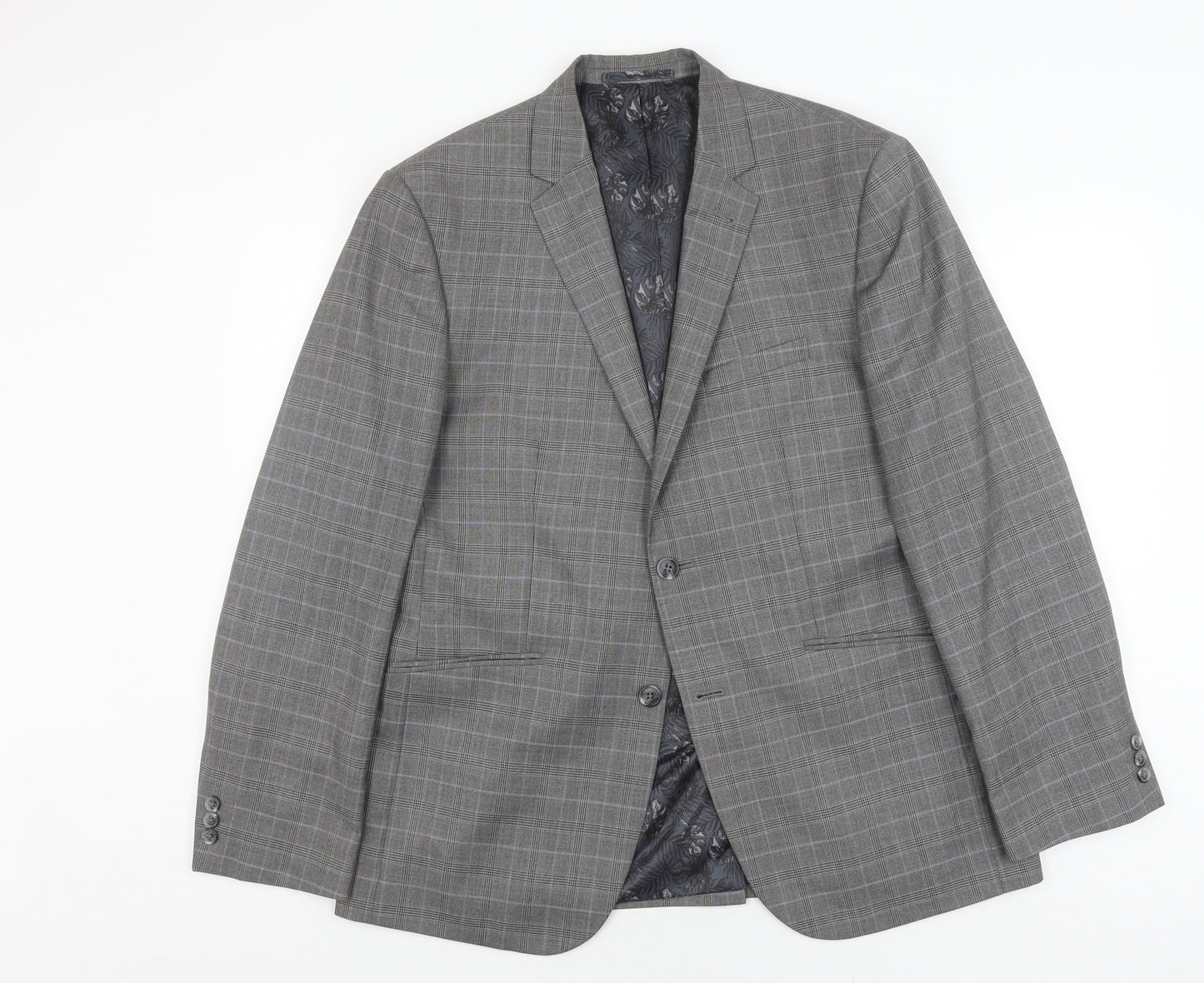 Taylor & Wright Men's Grey Check 42R Blazer