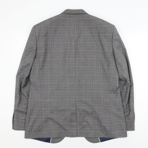 Taylor & Wright Men's Grey Check 42R Blazer