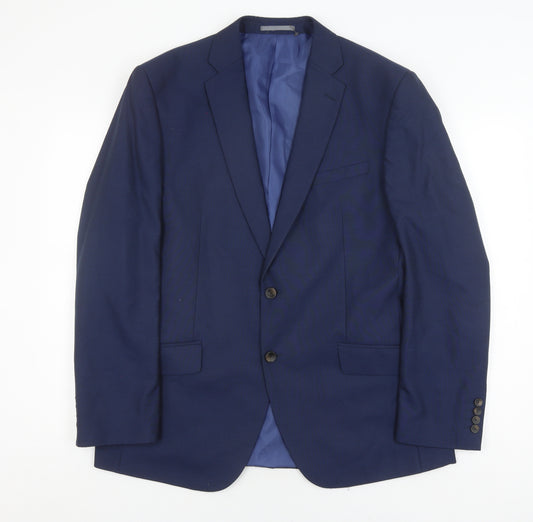 Marks and Spencer Men's Blue 42R Suit Jacket