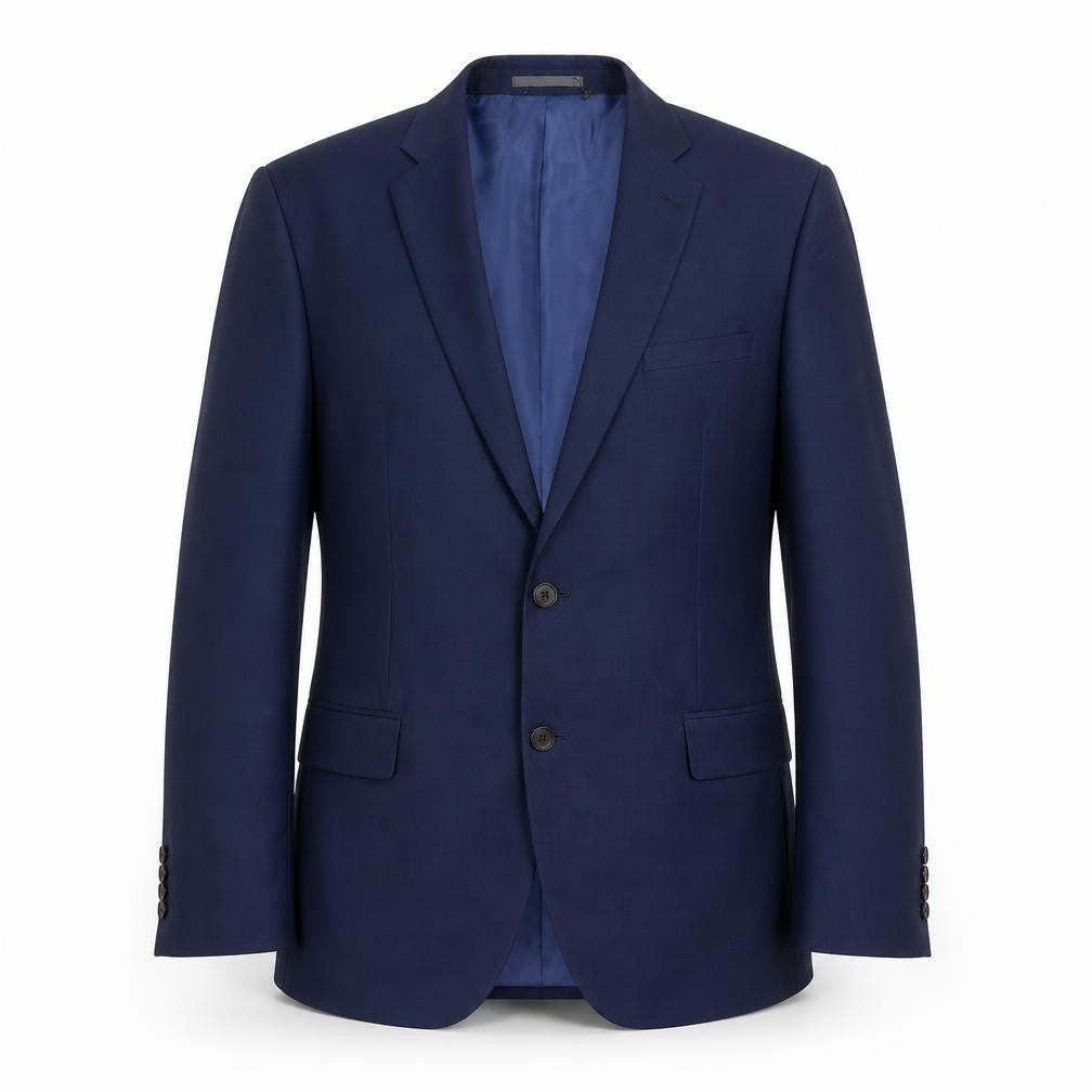 Front view of Marks & Spencer Men's Blue 42R Suit Jacket