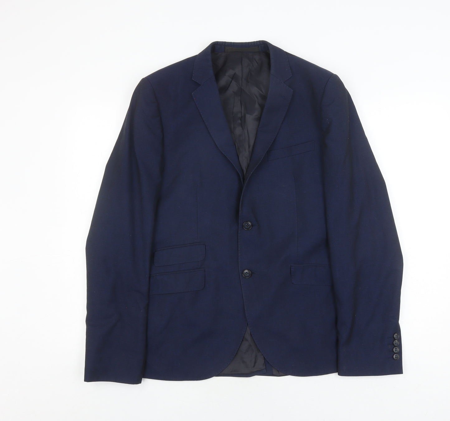 Topman Men's Blue Blazer, Size 40R