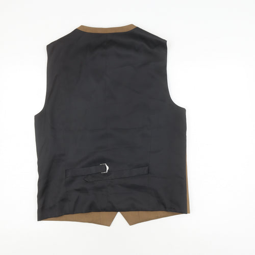 Next Men's Brown Suit Waistcoat - Chest 42R