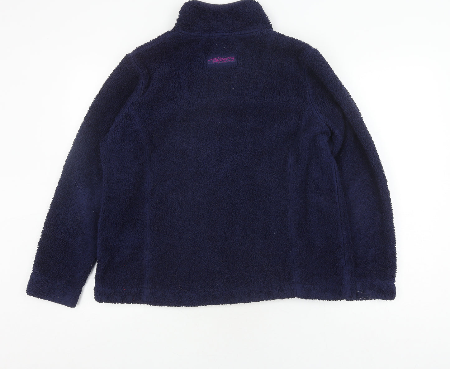 Tayberry Women's Blue M Fleece Pullover Sweatshirt