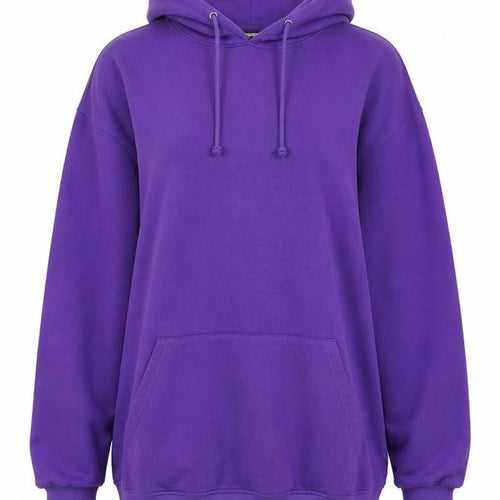 Missguided Women's Purple Pullover Hoodie, Size 12