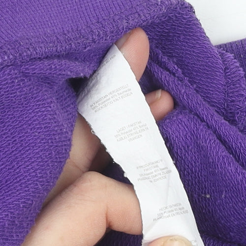 Missguided Women's Purple Pullover Hoodie, Size 12
