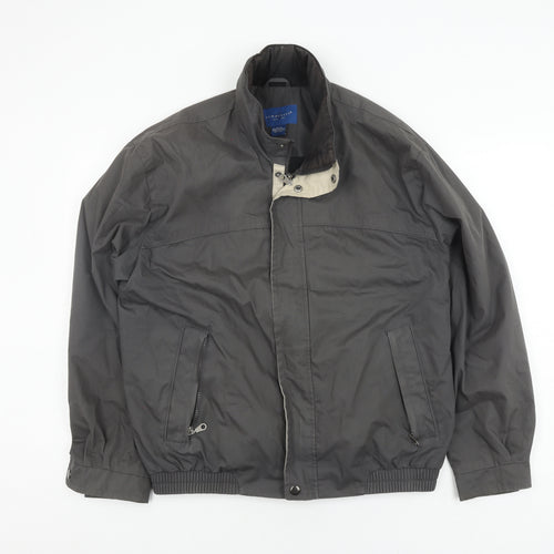 Towncraft Men's Grey Bomber Jacket - Size M