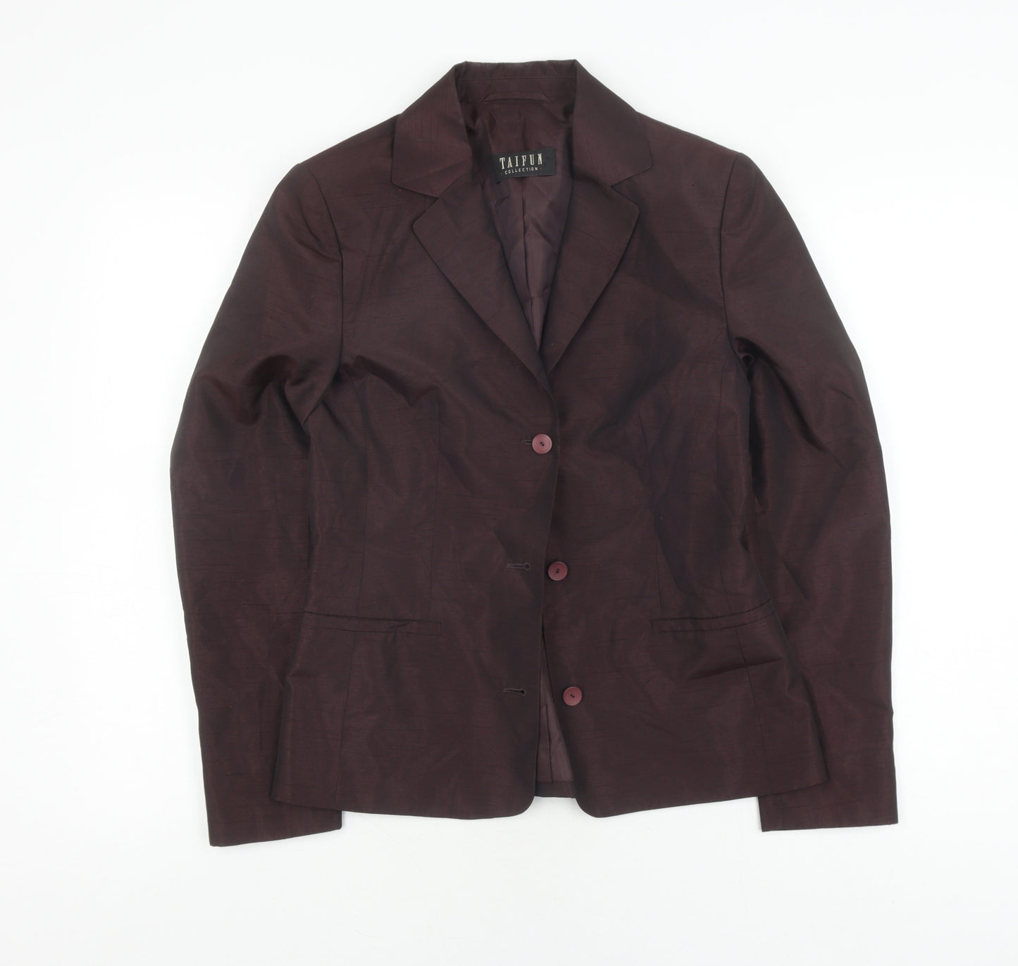 Taifun Women's Brown 12 Blazer Suit Jacket Regular Fit