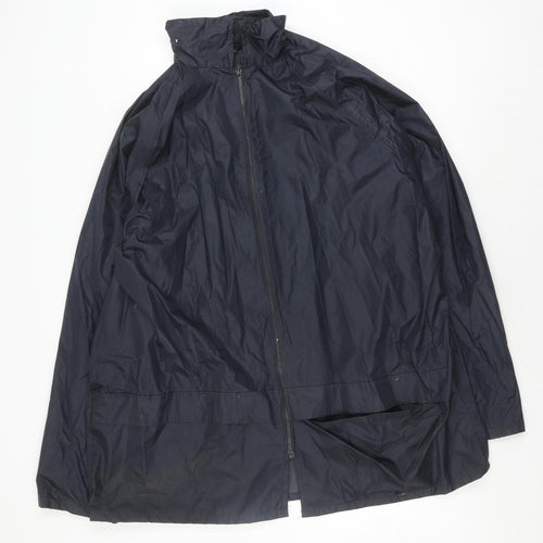 DRI Black Men's XL Waterproof Rain Coat