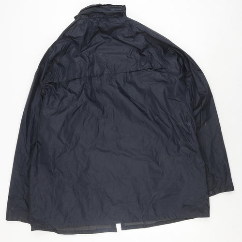 DRI Black Men's XL Waterproof Rain Coat