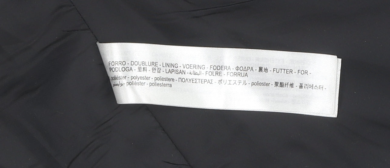 Zara Women's Grey Check Blazer, Size 6, Business Casual