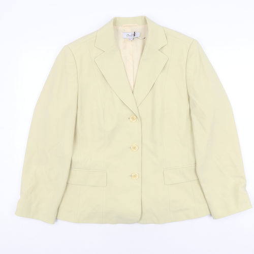 Oscar B Women's Ivory Blazer, Size 16
