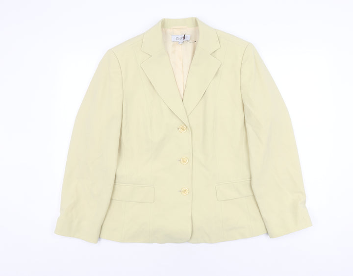 Oscar B Women's Ivory Blazer, Size 16