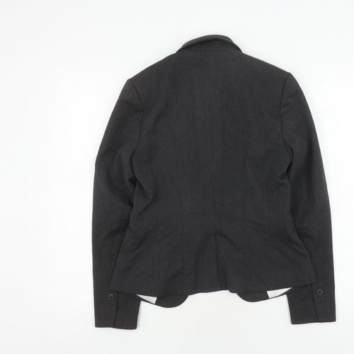 H&M Women's Black Regular Blazer Suit Jacket 8