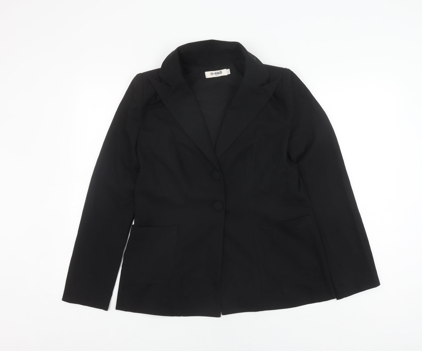 4th + Reckless Women's Black Blazer Jacket, Size S, Modern Style