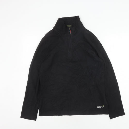 Gelert Women's Black Zip Sweatshirt Size 14