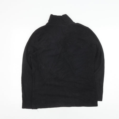 Gelert Women's Black Zip Sweatshirt Size 14
