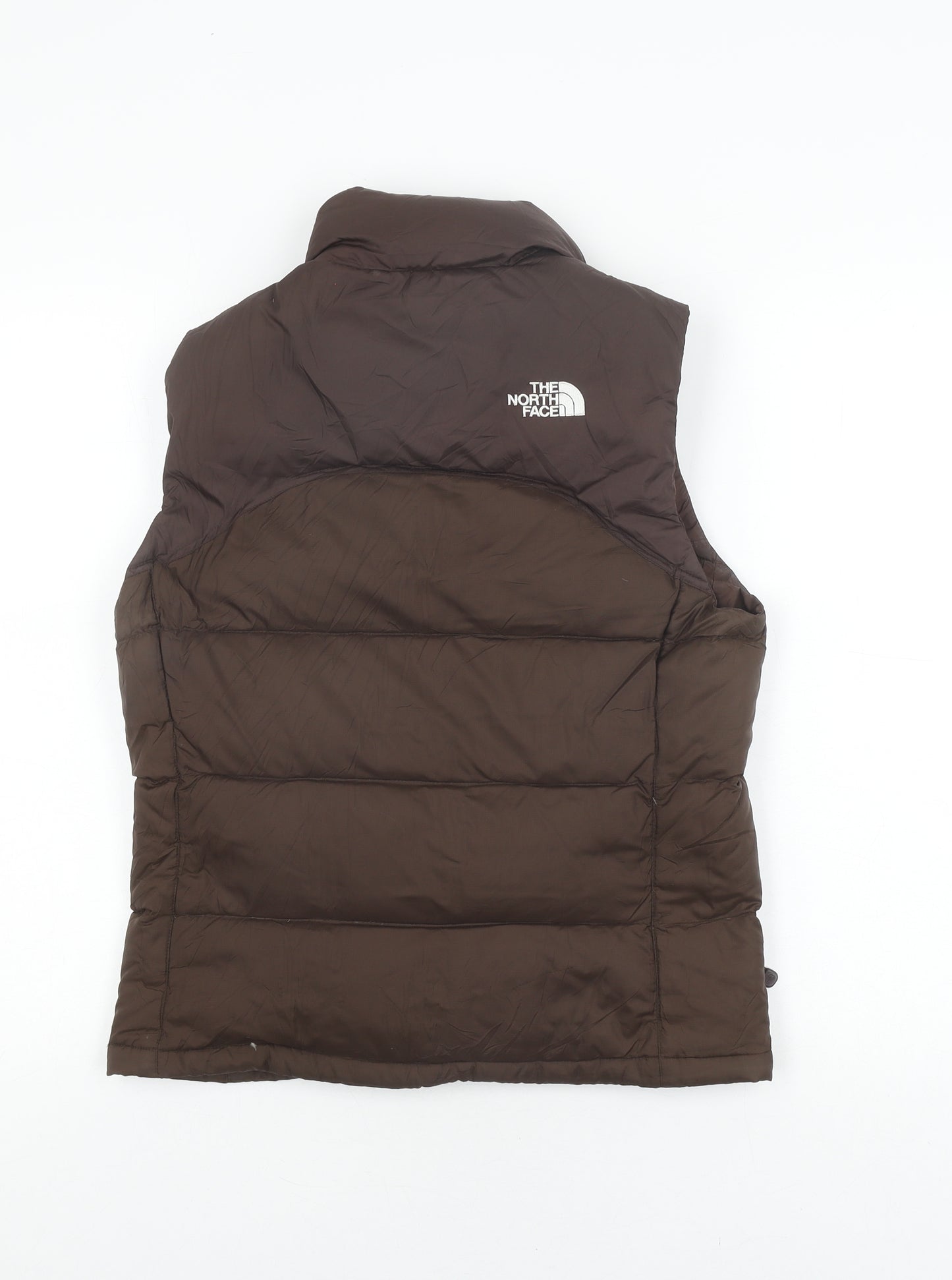 The North Face Women's Brown Puffer Waistcoat XS