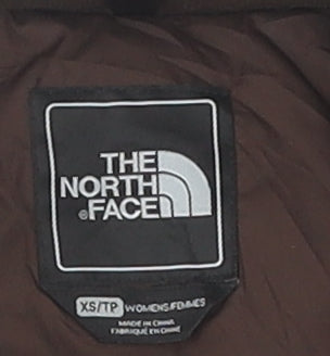 The North Face Women's Brown Puffer Waistcoat XS