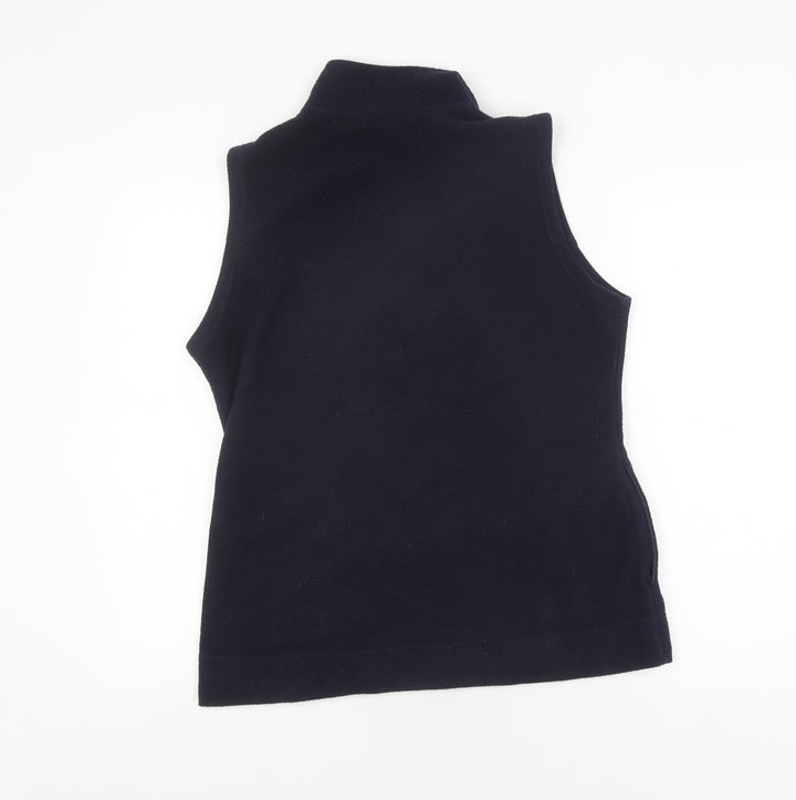 EWM Women's Black Polyester Waistcoat M Sleeveless