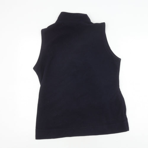 EWM Women's Black Polyester Waistcoat M Sleeveless