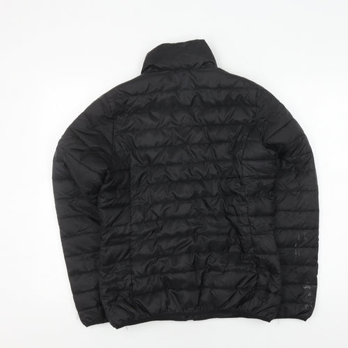 Astrolabio Unisex Black Quilted Jacket UK 16