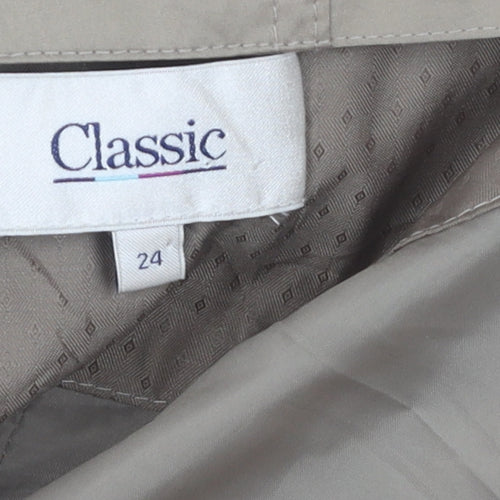 Marks and Spencer Women Beige Rain Coat Size 24