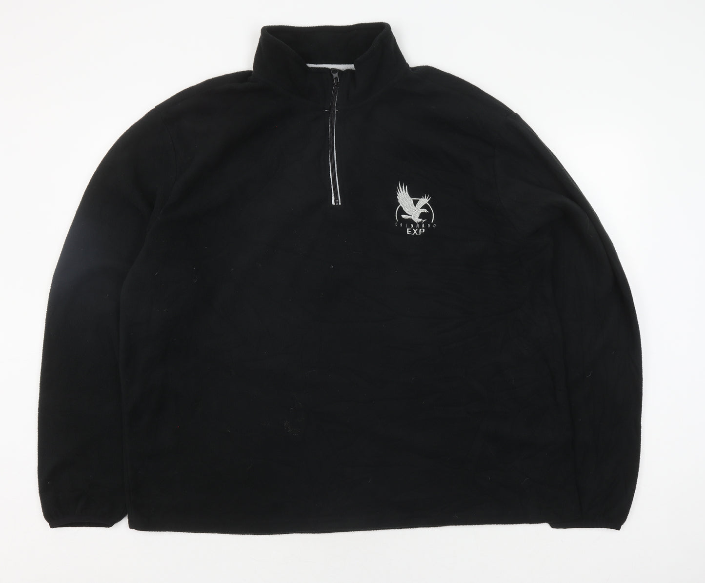 Atlas For Men Black 2XL Men's 1/4 Zip Sweatshirt