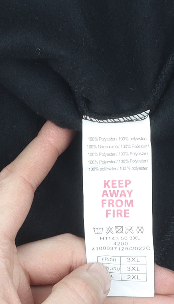 Atlas For Men Black 2XL Men's 1/4 Zip Sweatshirt