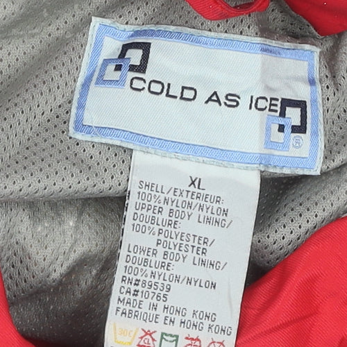 Cold As Ice Women's Red XL Casual Jacket