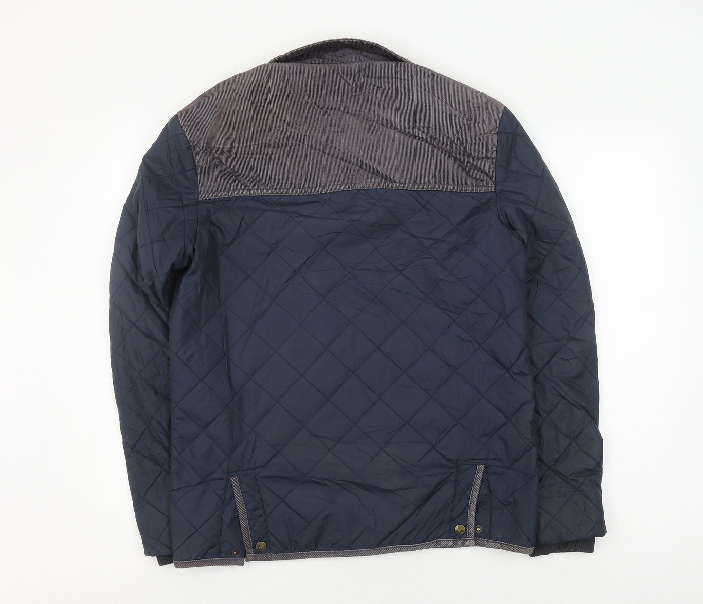 Jack Wills Men's Blue Quilted Jacket, M, Casual
