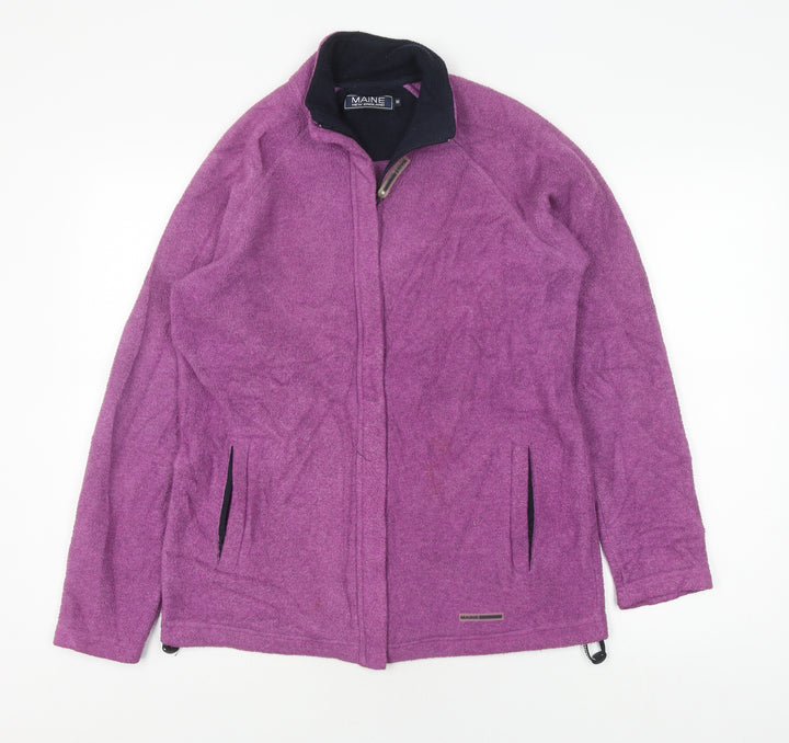 Debenhams Women's Purple Jacket Size 10 - Casual & Comfy