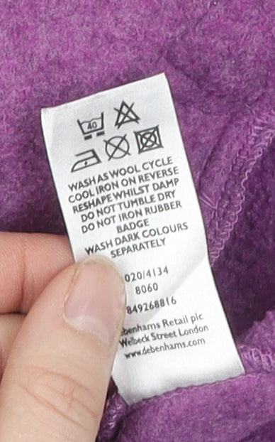 Debenhams Women's Purple Jacket Size 10 - Casual & Comfy