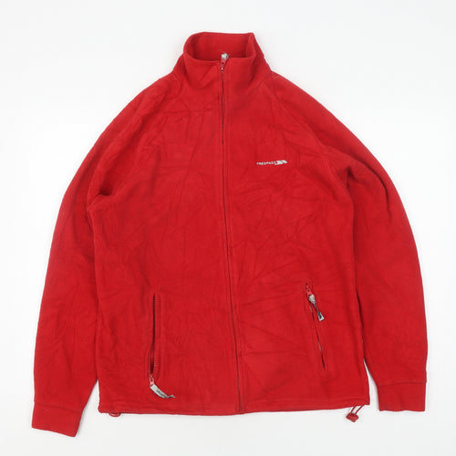Trespass Women's Red Fleece Jacket Size S with Logo
