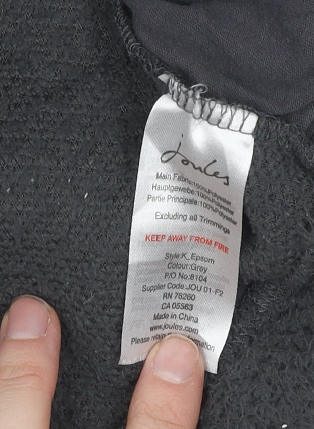 Joules Women's XL Grey Pullover Sweatshirt, Plus Size
