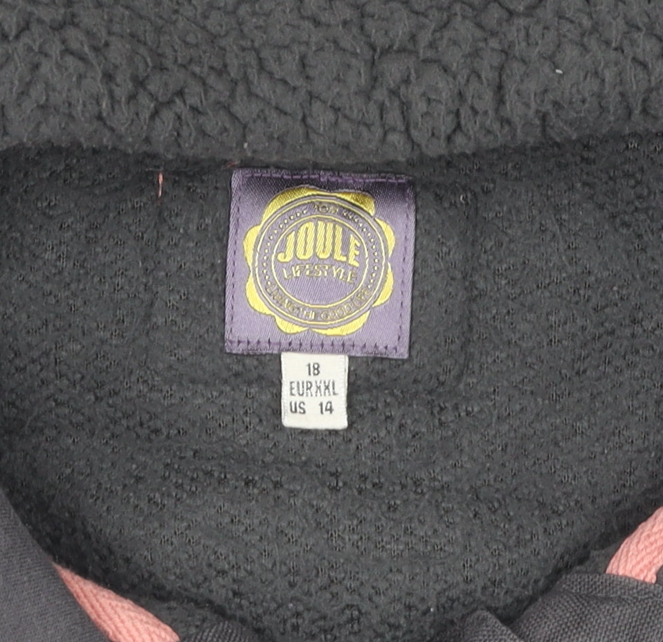 Joules Women's XL Grey Pullover Sweatshirt, Plus Size
