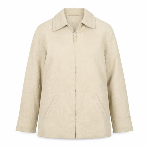 Debenhams Women's Beige Zip Jacket, Size 10, Casual Wear