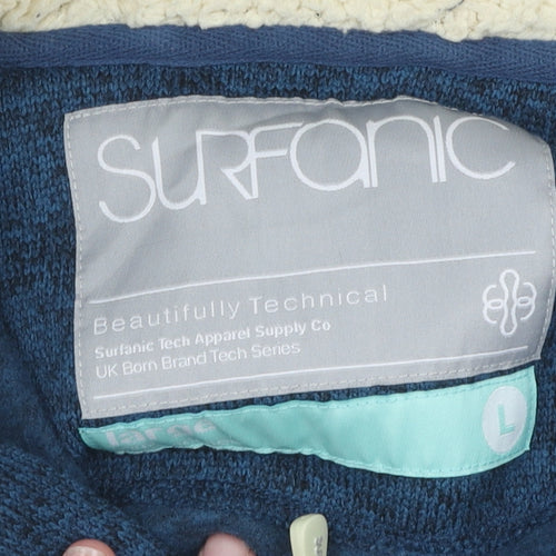 Surfanic Unisex Blue Hoodie Jacket L Casual