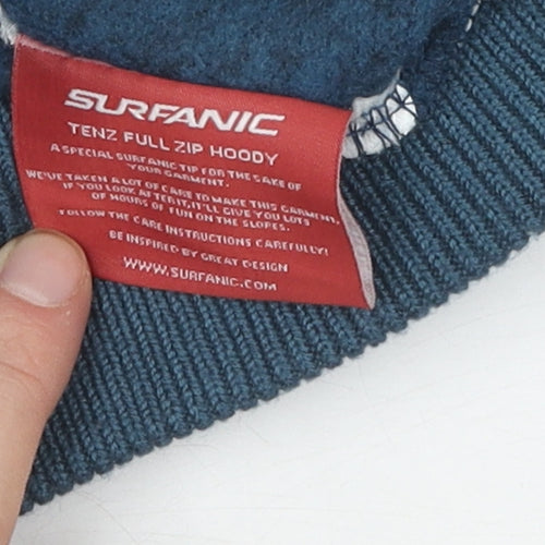 Surfanic Unisex Blue Hoodie Jacket L Casual