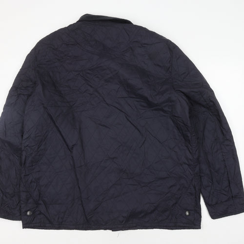Barbour Men's Black Quilted Jacket 2XL Casual