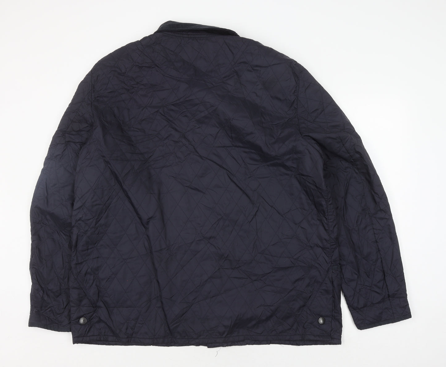 Barbour Men's Black Quilted Jacket 2XL Casual