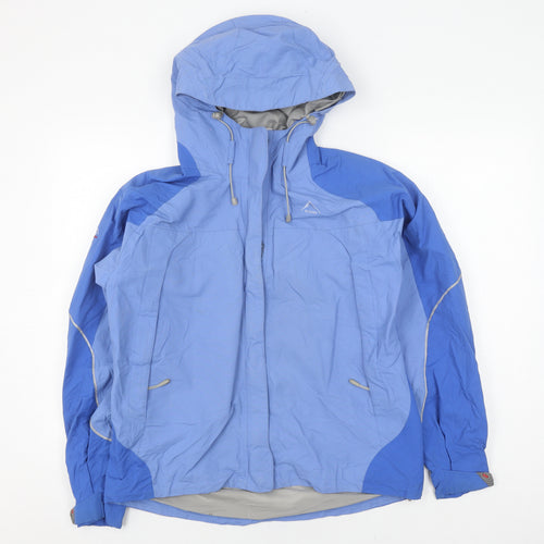 K-Way Unisex Blue Windbreaker Jacket M Outdoor Casual