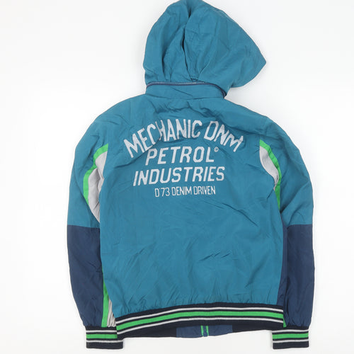 Petrol Industries Boys Blue Bomber Jacket 152