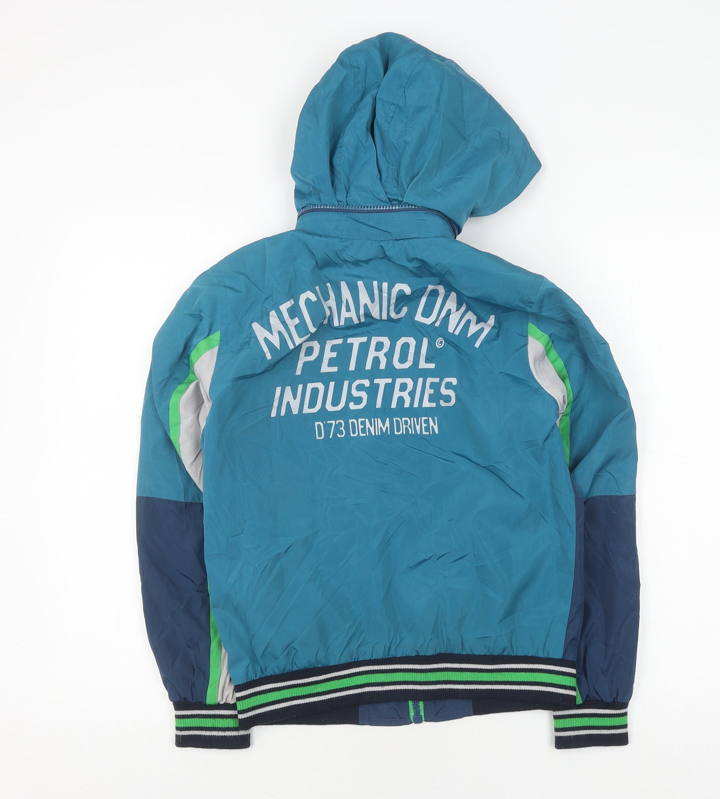 Petrol Industries Boys Blue Bomber Jacket 152