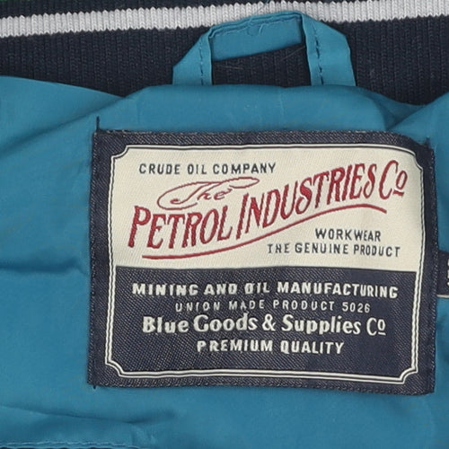 Petrol Industries Boys Blue Bomber Jacket 152