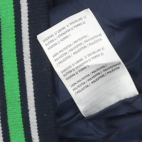 Petrol Industries Boys Blue Bomber Jacket 152