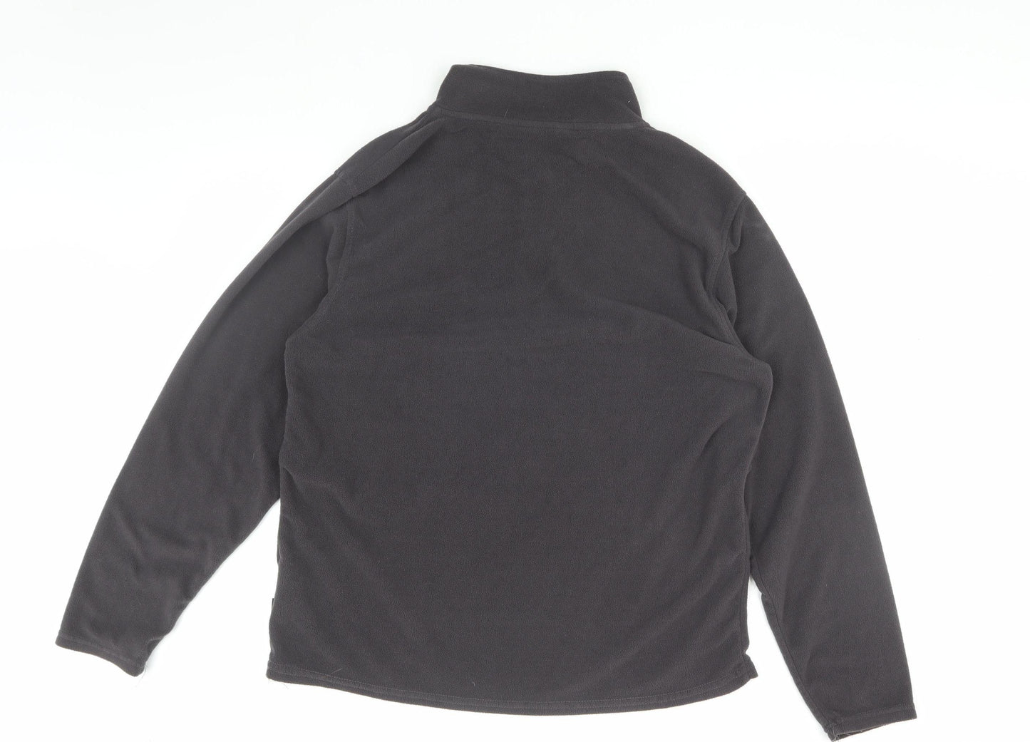 Granite Men's Black Fleece 1/2 Zip Sweatshirt L