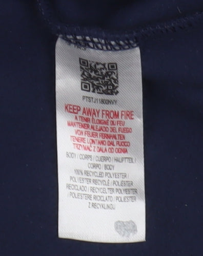 Peter Storm Boys Blue Fleece 1/2 Zip Sweatshirt Age 13